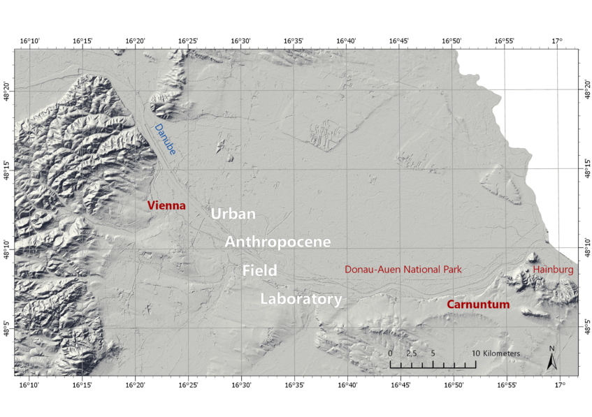 Map Vienna-Carnuntum